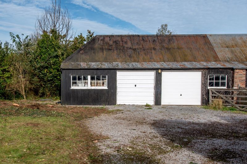 Garaging/former barn